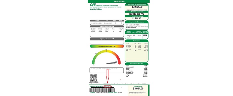 Comprobante de domicilio