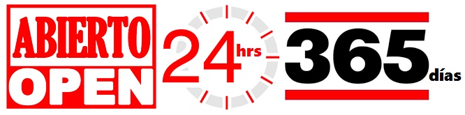 Abierto los 365 dias del ao